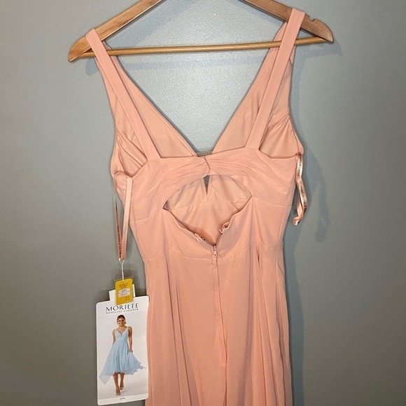 PEACH NWT MORILEE BRIDESMAIDS 21701 - Picture 9 of 10